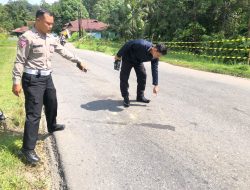 Laka Lantas di Tanjakan Semboja, Korban Meninggal Dunia di TKP