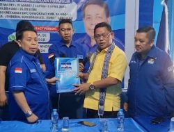 Fransiskus Ason Kembalikan Berkas ke DPC Partai Demokrat Sanggau