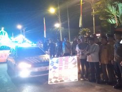 Pj Bupati Sanggau Lepas Keberangkatan Warga Ikuti Pawai Malam Takbiran