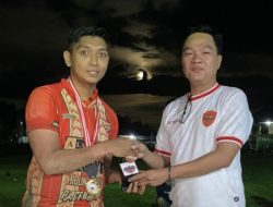 Wakil Ketua DPRD Timotius Yance Minta Atlet Bola Terus Kembangkan Bakat